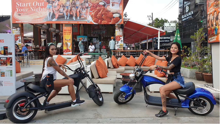 Moto City Coco Electric Scooter 2000w 70 Km/H 80 Km/H With Shock Absorber