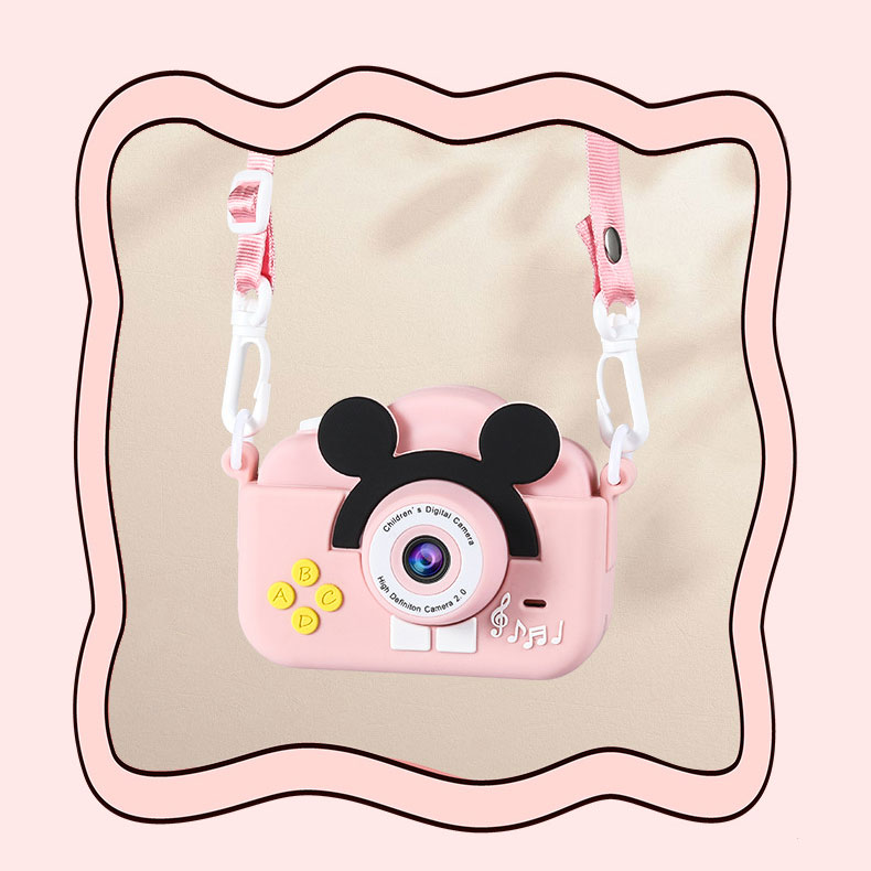 Playing Camera for Age 3-12 32GB SD Card 1080P Video Recorder 2 Inch IPS Screen