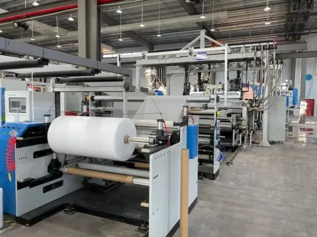 EVA Poe Three Layers Film Extrusion Machine, Used for Solar Cellpanel Encapsulation Manufacturing