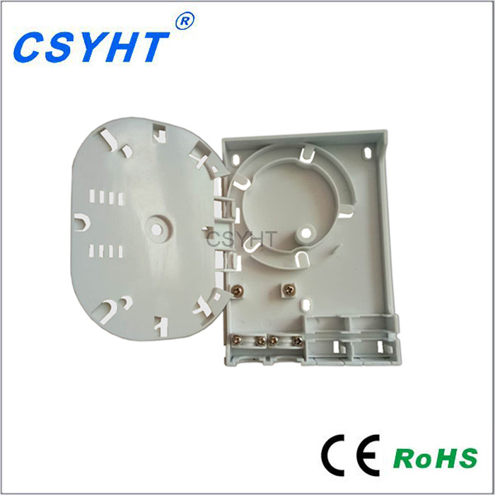 CATV PLC ABS FTTH Indoor Termination Box Fiber Optic Distribution Box 4C