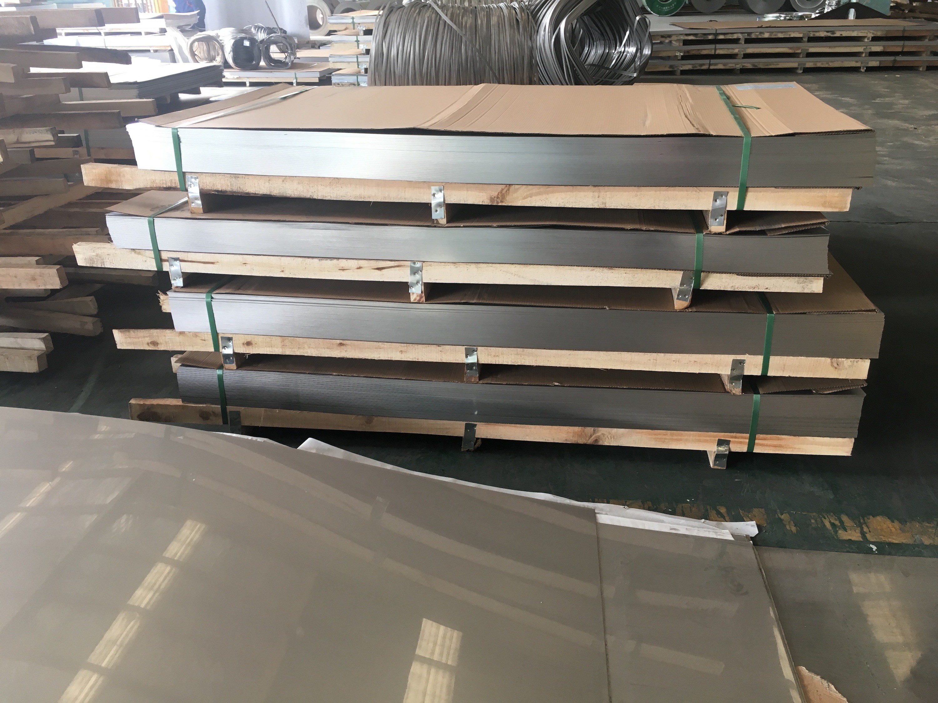 Aisi JIS Cold Rolled Stainless Steel Sheet ASTM A240 2b Finish SS Sheet No.4