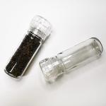 100ml 147g 139mm Round Glass Salt And Pepper Grinder