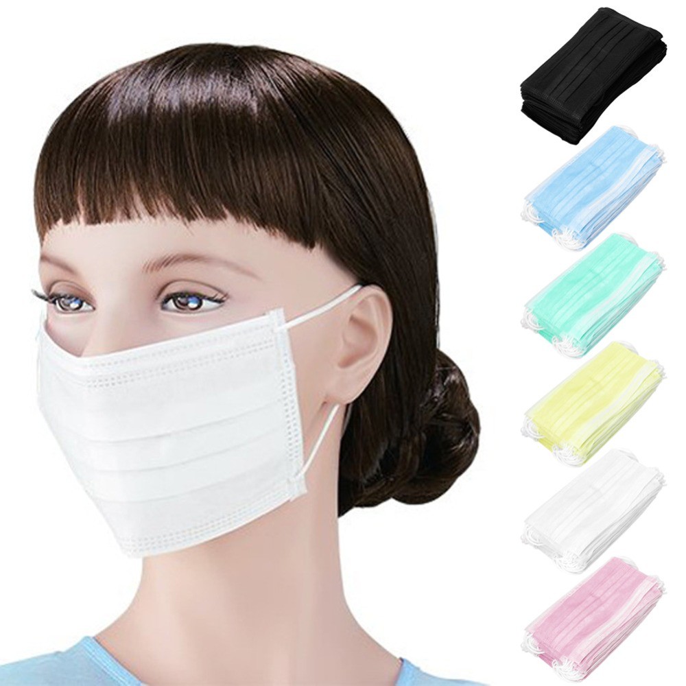 Against Bacteria Medline Procedure Face Mask Breathable Respirator