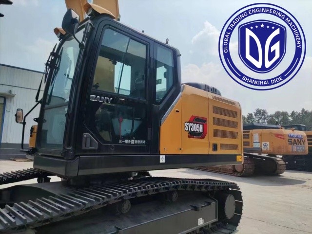 Sany SY305 30.5T Used Hydraulic Used Excavator Advanced emission control system