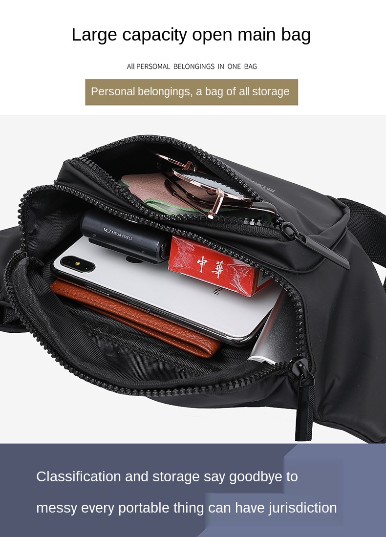 Portable Multifunctional Cycling Waist Bag Sports Bum Bag For Running OEM