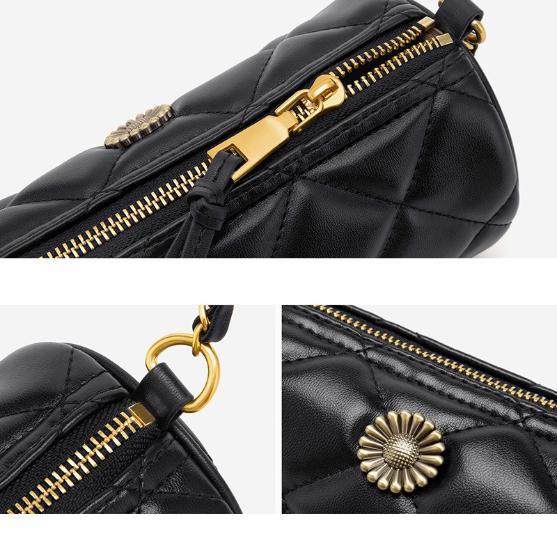Low MOQ Mix Models 2024 Young Girls Leather Handbags with Fashion Design and Chain Purse
