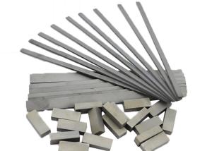 China High HRA Hardness Carbide Rectangular Strips , STB Carbide Wear Strips wholesale