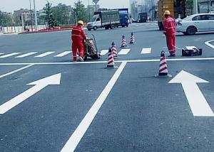China Yellow Powder Coating Reflective Road Line Marking Paint wholesale