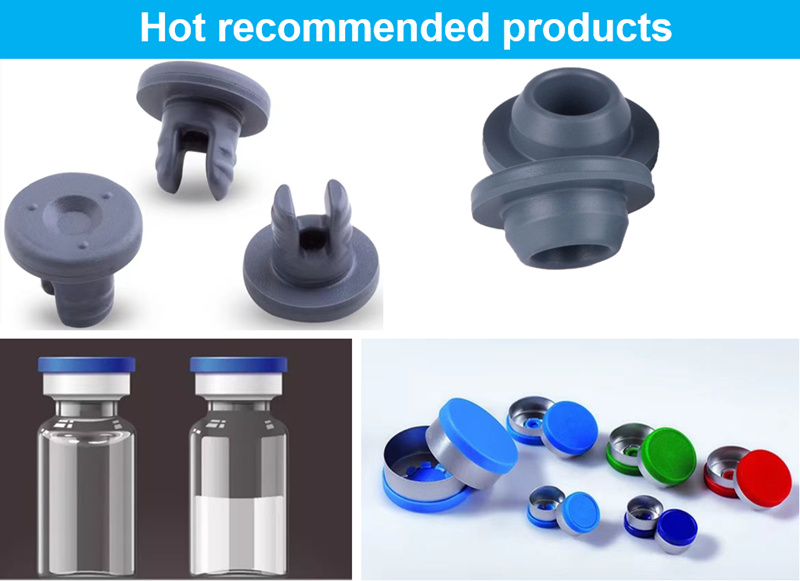 Wholesale Cheap 13mm 20mm 32mm Medical Butyl Rubber Stopper for Glass Injection Vial Bottle
