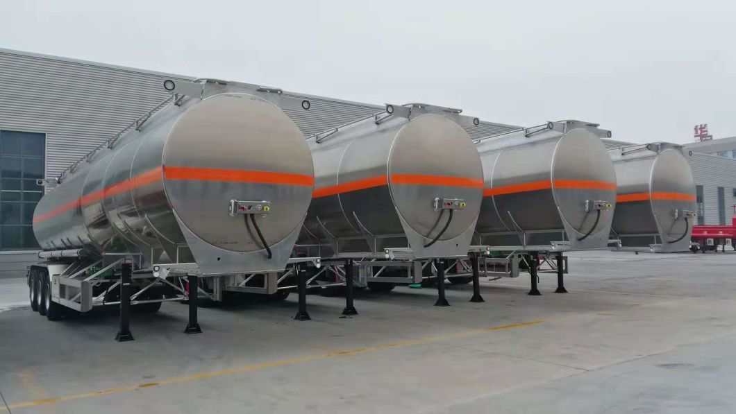 Gasoline/Crude Transport Tank Trailer Liquid Transport Fuel Semi Trailer