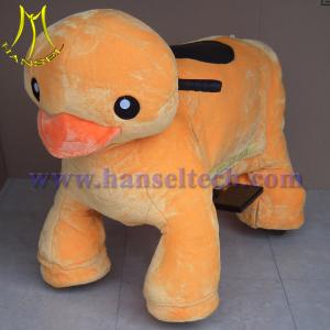 China Hansel wholesale mall kids animal rides coin operated animal toys wholesale