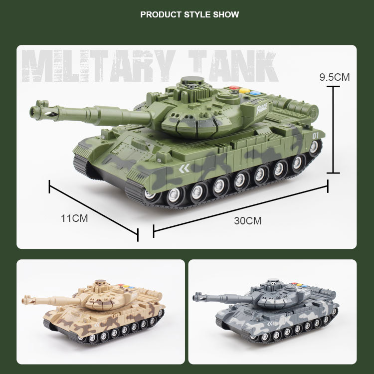 1 24 Scale Simulation Vanguard Tank Model Educational Toy for Children Aged 0-24 Months