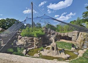 China Hand Woven Stainless Steel Zoo Animal Enclosure Flexible SGS Certified wholesale