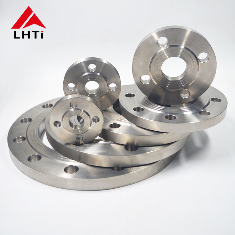 Titanium Welding Flange Polished Surface Treatment for Industrial Applications ISO Certified