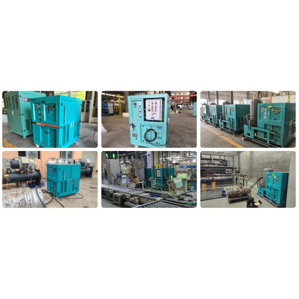 10HP Oil Less Refrigerant R134a Recovery Machine For Nuclear Power Plant