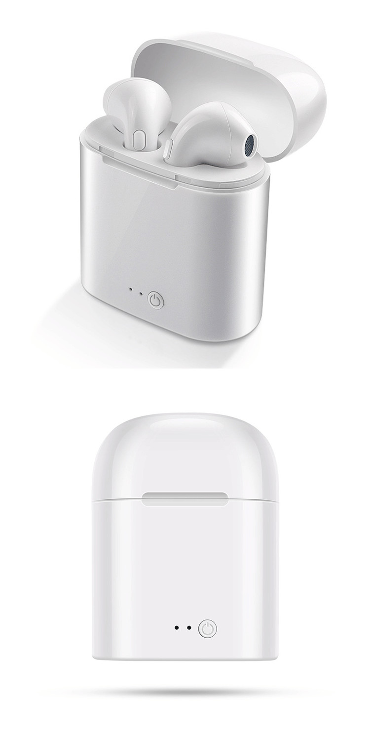 I7 Bluetooth headset tws with charging compartment True wireless binaural Bluetooth headset i7s tws Bluetooth headset un