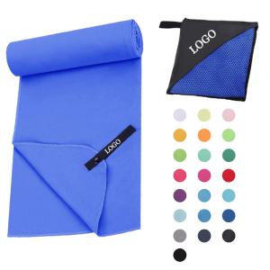 China Wholesale Custom Size Embroidery Microfiber Sports Towel For Sports Custom Logo wholesale