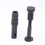 Customized Machining Titanium CNC Parts Flange Bolts For Industry