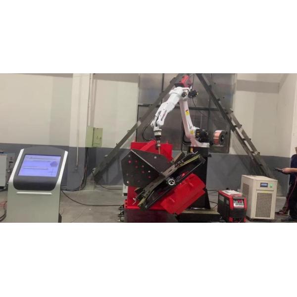 High Precision Welding Robot For Steel Structure Tower Foot Welding