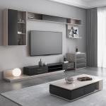 Floor Drawer Light Wood TV Stand Cabinet 120cm*60cm