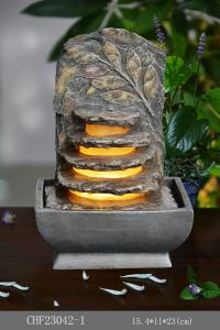 China 9 Inch Light Up Indoor Waterfall Fountain wholesale