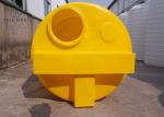 250Gallon Vertical Chemical Mixing Tank With 300mm Lid Crosslinked Cylindrical