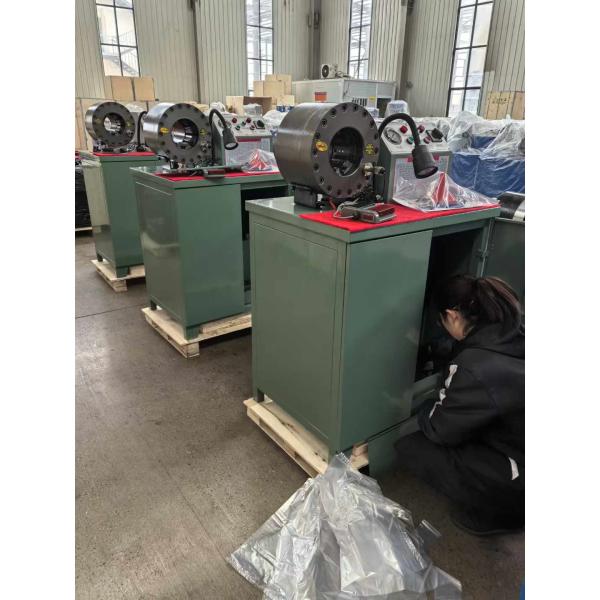 2 Inch 6-51mm Vertical Electric New Technology Forging Process 10 Dies Hydraulic Hose Crimping Machine Hose Crimper
