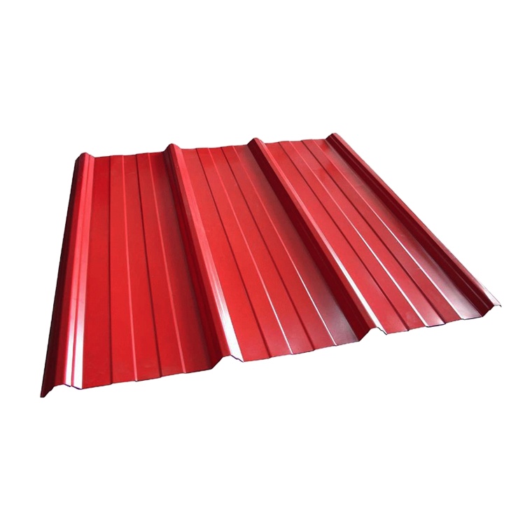 Warehouse Shed 1250mm Galvanized Corrugated Steel Roofing Wear Resistant
