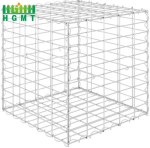 China Galvanized Steel 1mx0.5mx0.5m Gabion Wire Mesh Basket For Retaining Walls wholesale