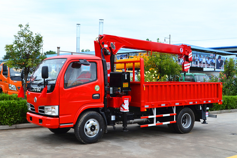 5 Tons Small Building Topkit Hoist Jib Truck Mobile Crane For Construction