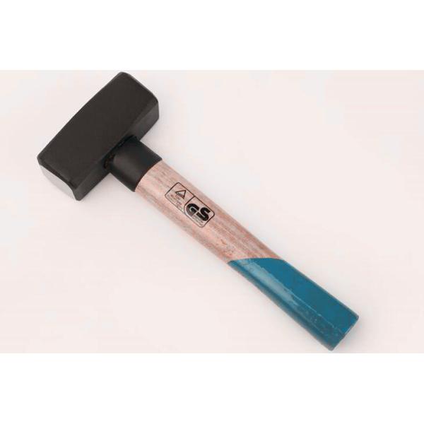 Good price German Type Stoning Hammer(XL-0059) with painted surface and color wooden handle