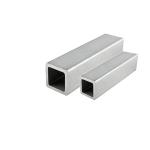 Factory Direct Sale 40x40 Aluminum Alloy Square Tube Decoration Material