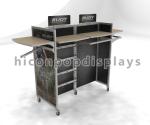 Sports Gear Supermarket Gondola Shelving Floor Standing Veneering