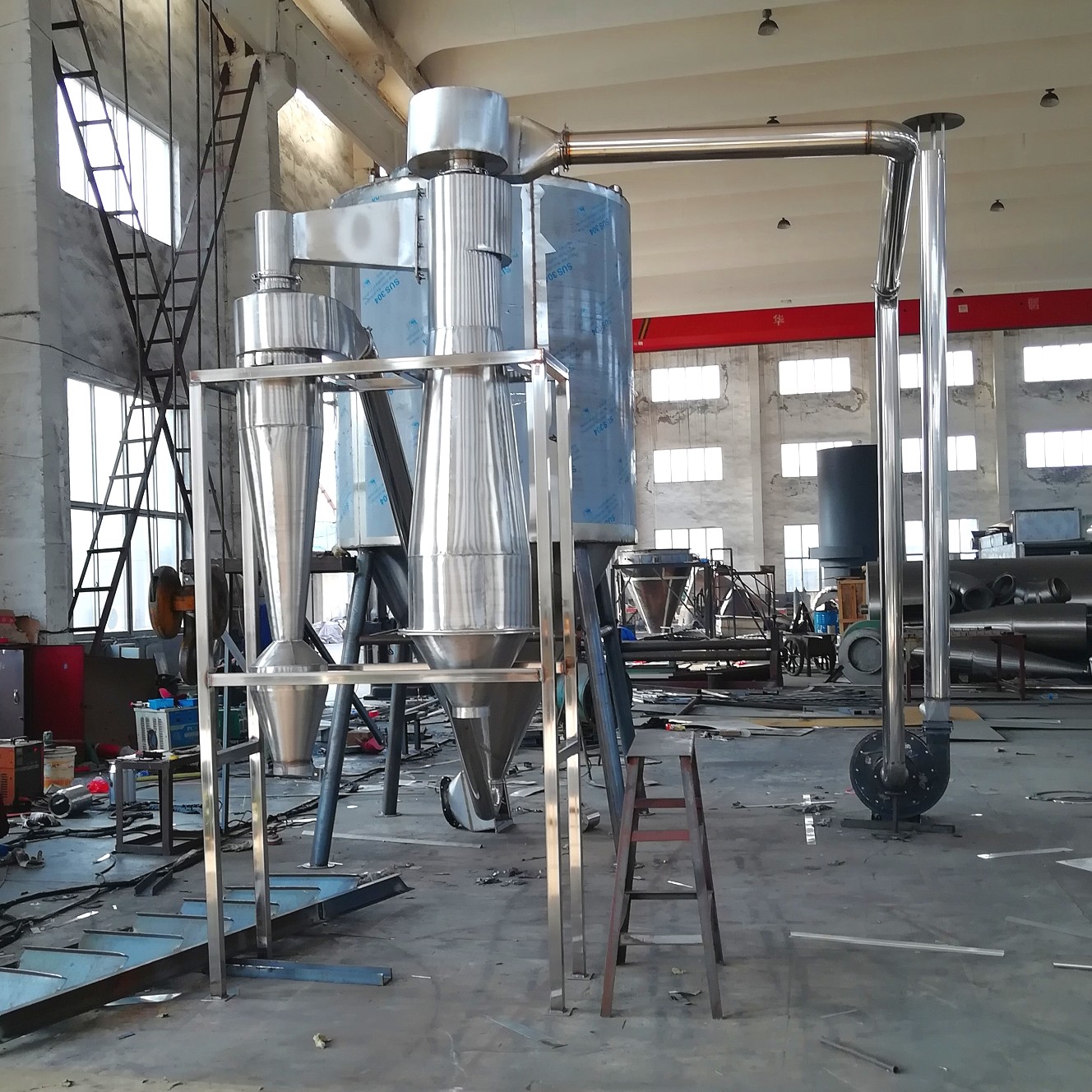 Electric Heating High Speed Centrifugal Spray Dryer For Graphene Carbon Powder