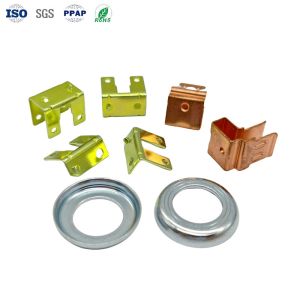 Precision Custom Metal Stamping Parts 0.02mm Tolerance AG-Plated