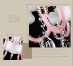 Baby Girl crystal chandelier for Bedroom Kidsroom Children room Lighting (WH-CY