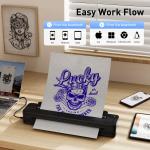 Bluetooth Tattoo Transfer Printer A4 Portable Tattoo Stencil Printer