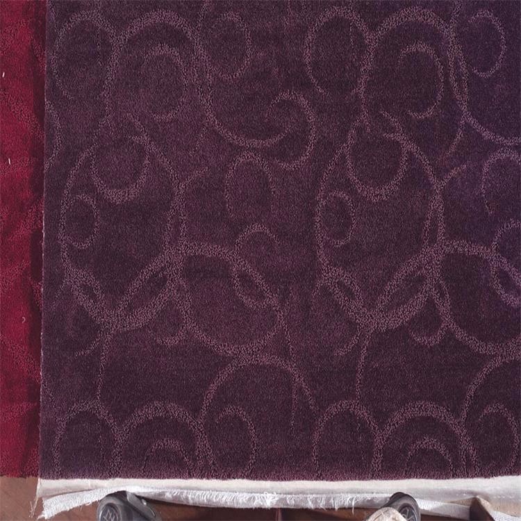 Chinese wine red cut loop pile nylon home, commercial carpet