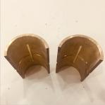 Hydraulic Equipment DIN1709 Solid Lubricant Bearings For Cylinders