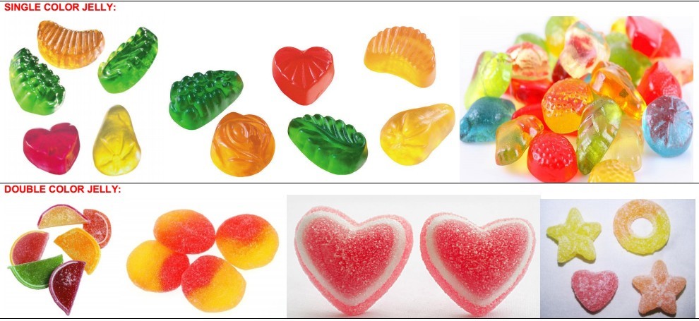 Lab Automatic Gummy Candy Machine Jelly Candy Producing Line