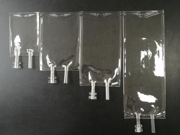 Medical empty PVC Infusion Bag normal Saline Sodium Chloride Drip Bag 100ml 250