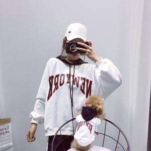 China Trendy Casual Pet Owner Matching Outfits Long Sleeve Sweatshirt wholesale
