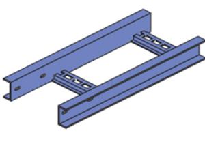 China Aluminum 3m Hot Dip Galvanized Cable Ladder Tray Straight-Through SS316 wholesale