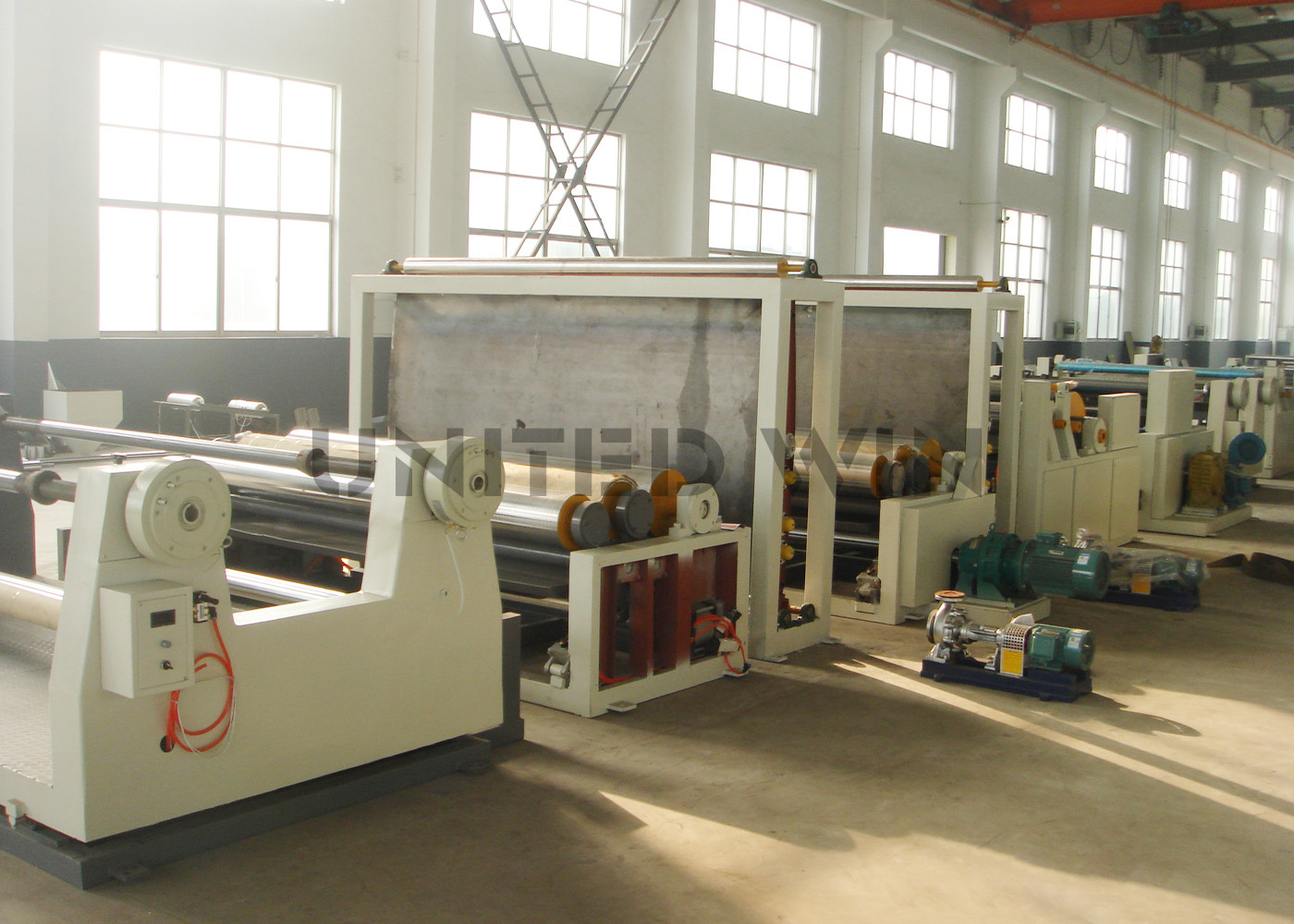 Plastic Woven Bag Extrusion Lamination Line Coating Machinery