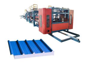 China Weight 16.3T Rockwool Sandwich Panel Machine , EPS Sandwich Panel Production Line wholesale