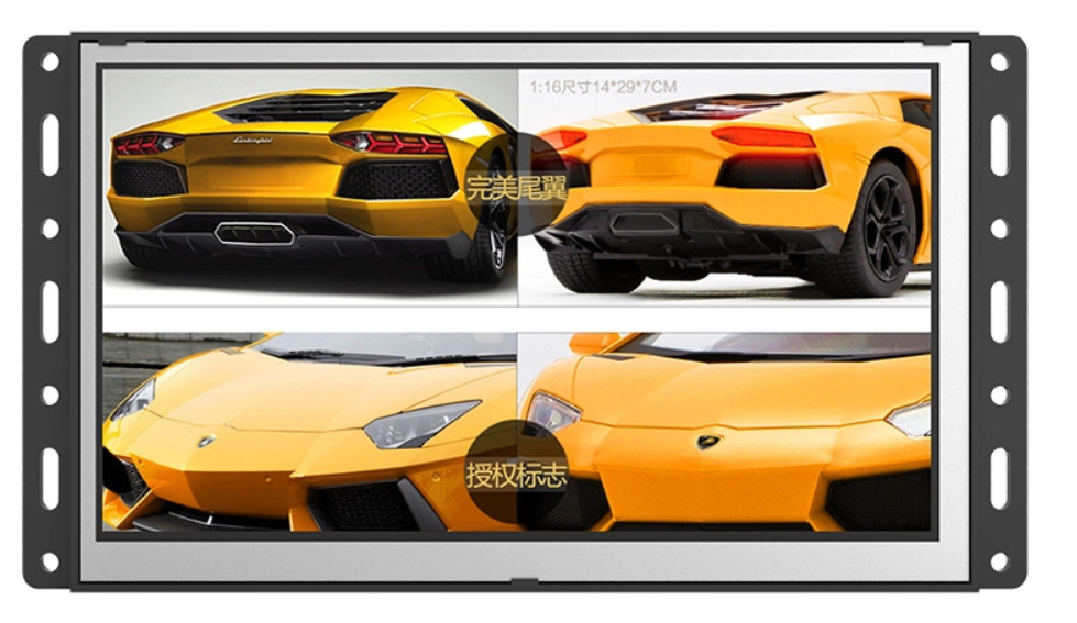 RK3288 Bluetooth 4.0 Lcd Monitor Advertising Open Frame For Shopping Mall