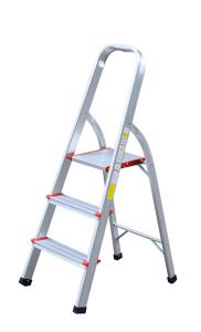 China En131 3 Step 3.6ft Household Aluminium Ladder wholesale