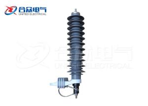 China 3 - 36KV Lightning Surge Arrester Metal Oxide Polymeric Housing Gapless wholesale