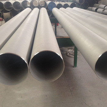 ASTM A312 Stainless Steel Seamless Pipe Pickled Round Shape OEM