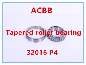 China 32016 P4 Tapered Roller Bearing 3000RPM-4000RPM wholesale